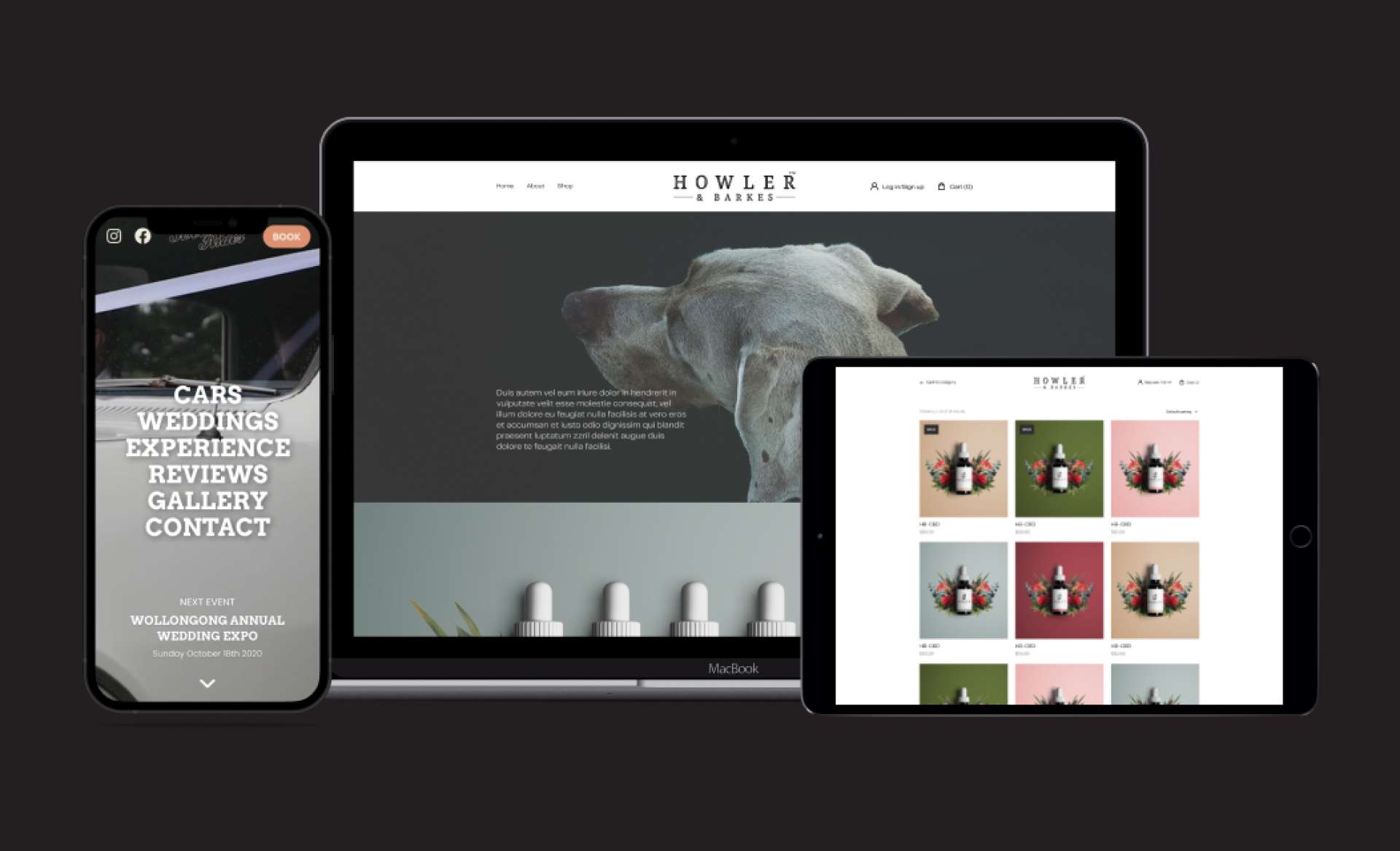 Responsive website